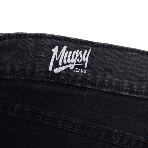Mugsy‎ Willys Jeans Men's 40x30 (40x27 actual) Gray Denim Stretch Flex FLX3NDG - Picture 9 of 15